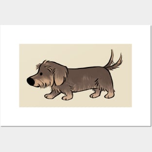 Dachshund Series (Wire Haired) Posters and Art